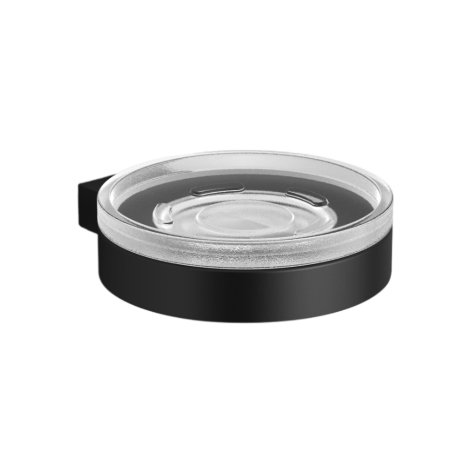 Мыльница LANGBERGER 28015D-BP подвесная цвет черный матовый