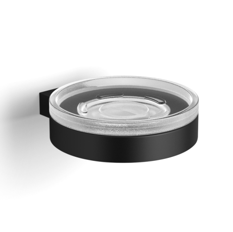 Мыльница LANGBERGER 28015D-BP подвесная цвет черный матовый