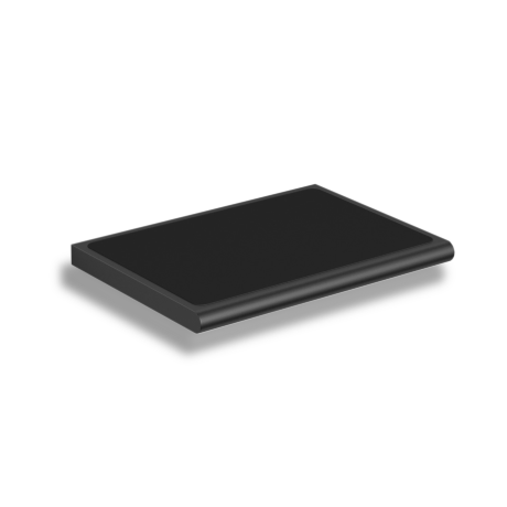 Душевая полка LANGBERGER VICO 38051F-BP подвесная ANTI-SLIP цвет черный матовый