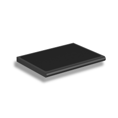 Душевая полка LANGBERGER VICO 38051F-BP подвесная ANTI-SLIP цвет черный матовый