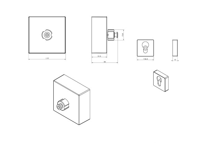 Сушка бельевая LANGBERGER ACCESSORIES 70295 подвесная цвет хром