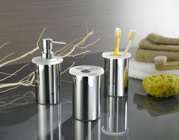 Дозатор LANGBERGER LUGANO 23023A настольный цвет хром