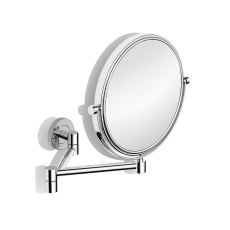 Зеркало LANGBERGER BURANO 70485 подвесное поворотное трехкратное увеличение без подсветки цвет хром