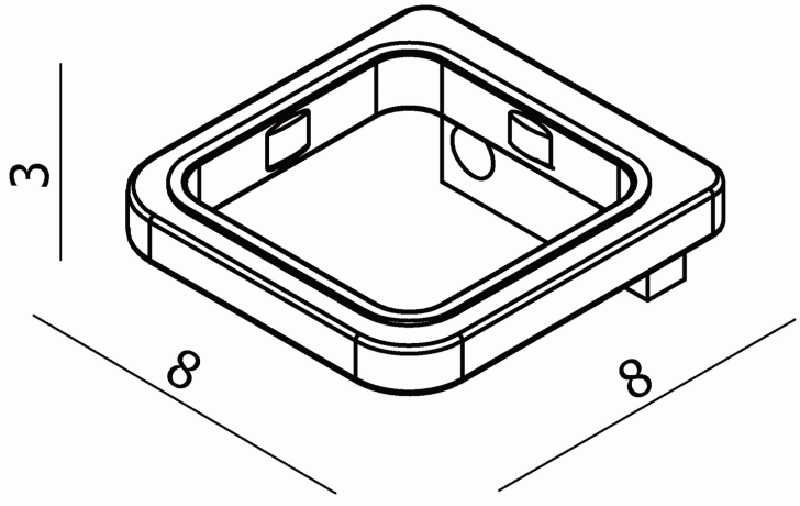 Держатель для аксессуаров LANGBERGER MELVIN 32011A-01-00 подвесной цвет хром