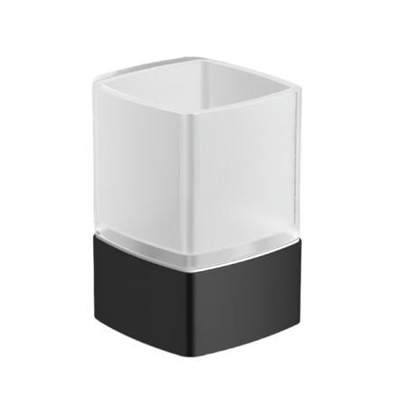 Стакан LANGBERGER ALSTER 11313A-BP настольный цвет черный матовый