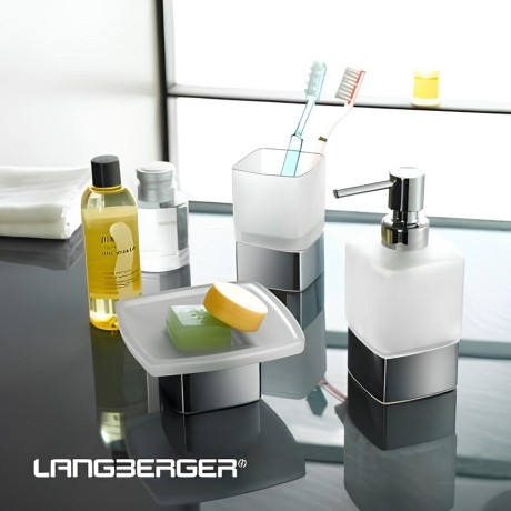 Мыльница LANGBERGER VICO 11317A настольная цвет хром