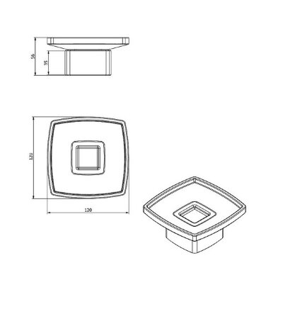 Мыльница LANGBERGER VICO 11317A-BP подвесная цвет черный матовый