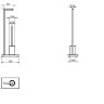 Стойка LANGBERGER ACCESSORIES 72981-BP напольная цвет черный матовый