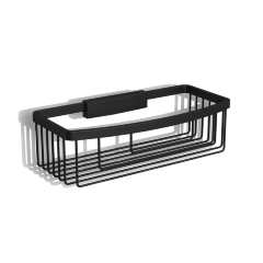 Душевая полка LANGBERGER VICO 72360T-BPC подвесная цвет черный матовый